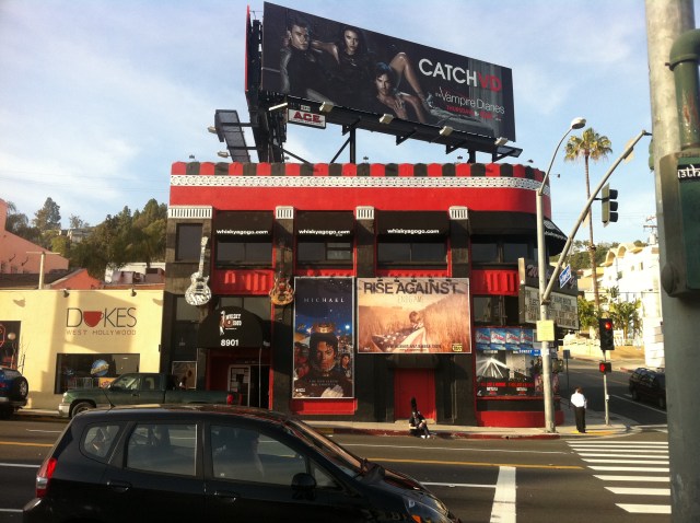 The Whisky A Go-Go in L.A.